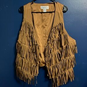 Denim 24/7 Fringe Vest